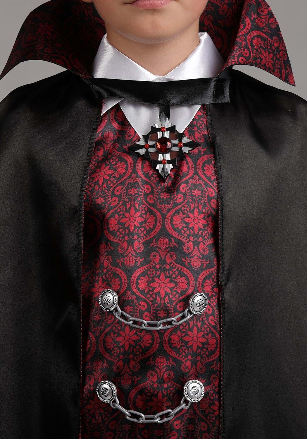 image:imageKids Vampire Classic Costume Shirt Cape amp Vest Set