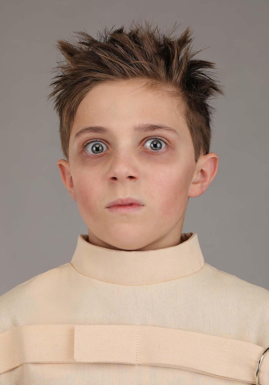 image:imagePsych Ward Crazy Costume for Kids Sturdy Tight Canvas Fabric Straight Jacket Insane Asylum UniformCostume
