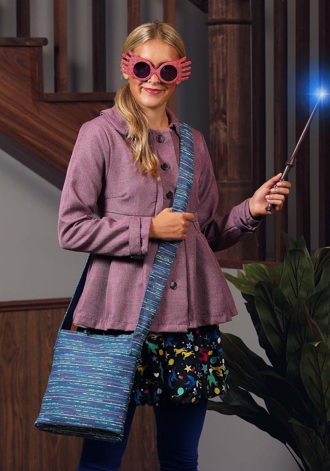 image:imageHarry Potter Luna Lovegood Crossbody Bag Boucle Fabric with Magnetic Snap Officially Licensed