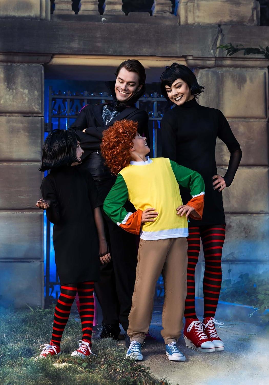 image:imageMens Dracula Hotel Transylvania Costume Maviss Dad Vampire Outfit for Adults The Count Halloween Suit amp Cape