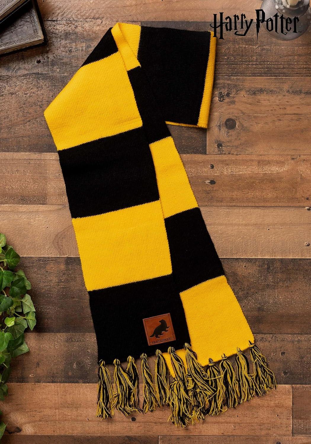 image:imageelope Harry Potter Gryffindor House Patch Striped Scarf  Multicolored  One Size