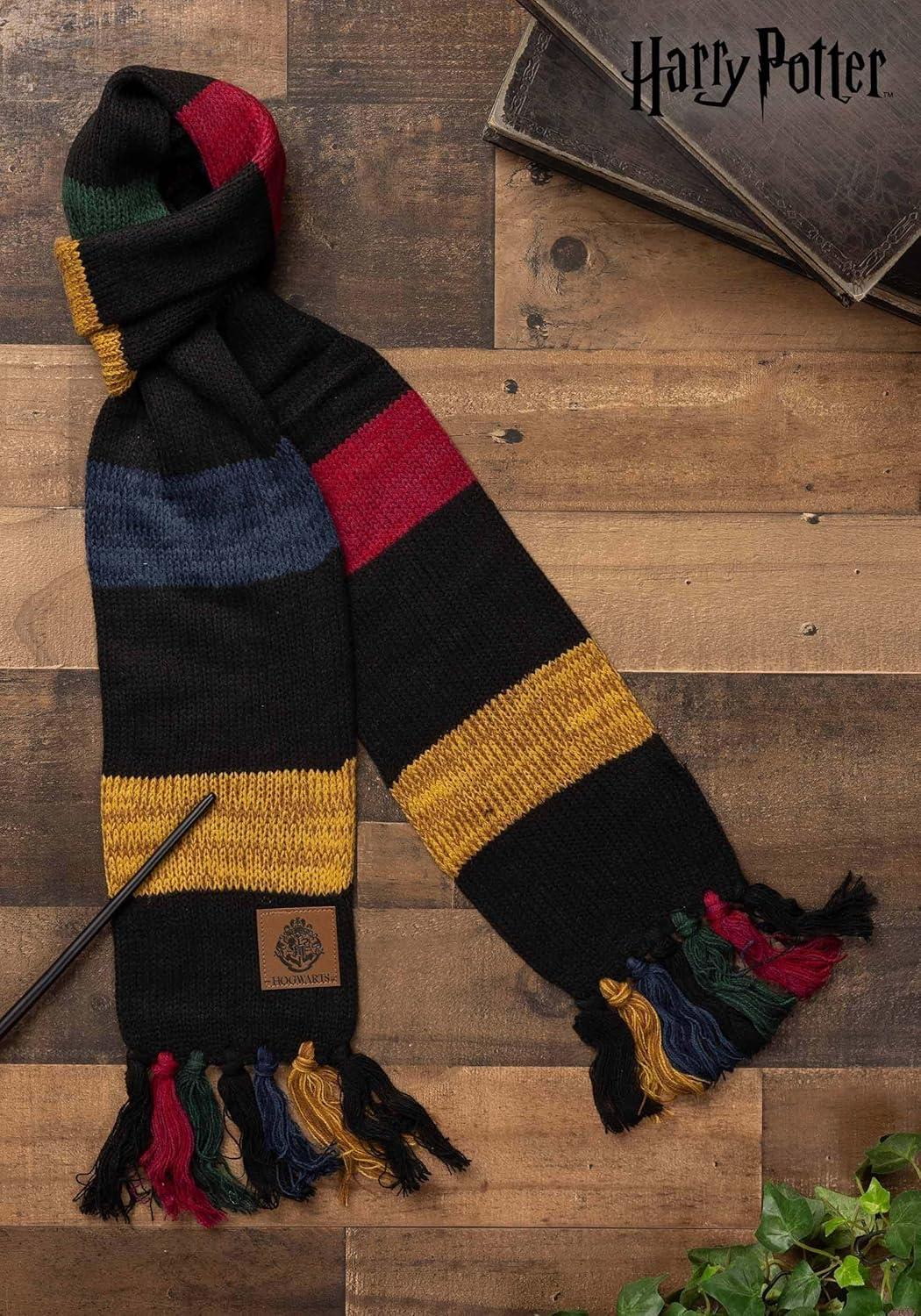 image:imageelope Hogwarts Heathered Knit Scarf Standard Multicolored