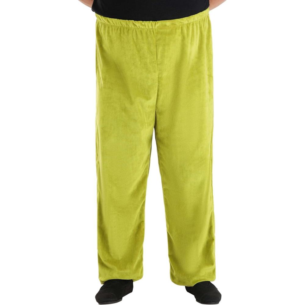 image:imageDr Seuss The Grinch Adult Max Costume Jumpsuit Hood Gloves and Shoe CoversGreen