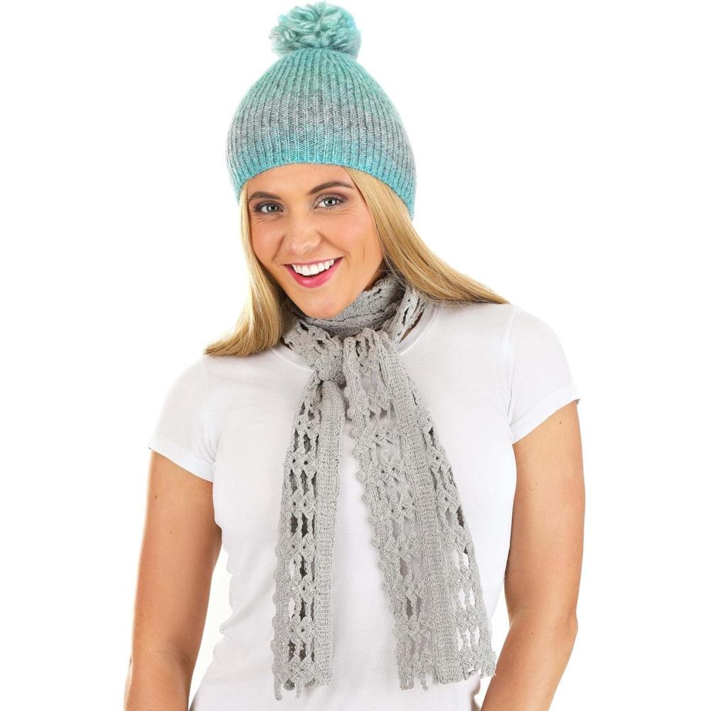 image:imageHARRY POTTER Adult Replica Luna Lovegood Winter Hat amp Scarf Set Women Harry Potter Winter Hat amp Scarf Set Luna Lovegood