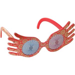 Harry Potter Luna Lovegood Glasses, Spectacles Halloween Costume Accessory – Officially Licensed