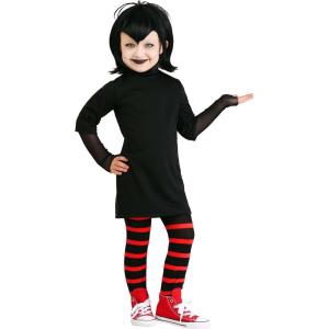 Toddler Hotel Transylvania Mavis Costume, Vampire Costume Dress for Girls(Costume)