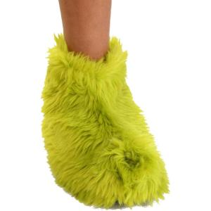 elope Dr. Seuss The Grinch Costume Fur Feet for Kids Standard(One Size)