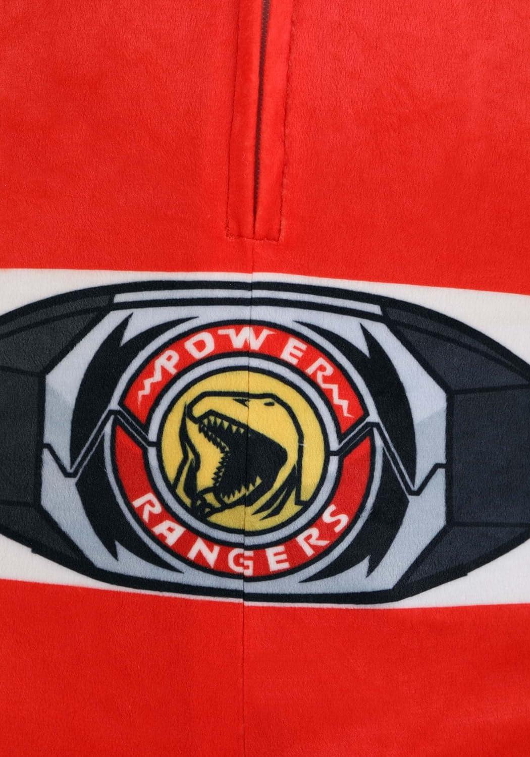 image:imageAdult Power Rangers Red Ranger Costume Power Rangers Hooded Union Suit One Piece Pajama Outfit for Men amp Women