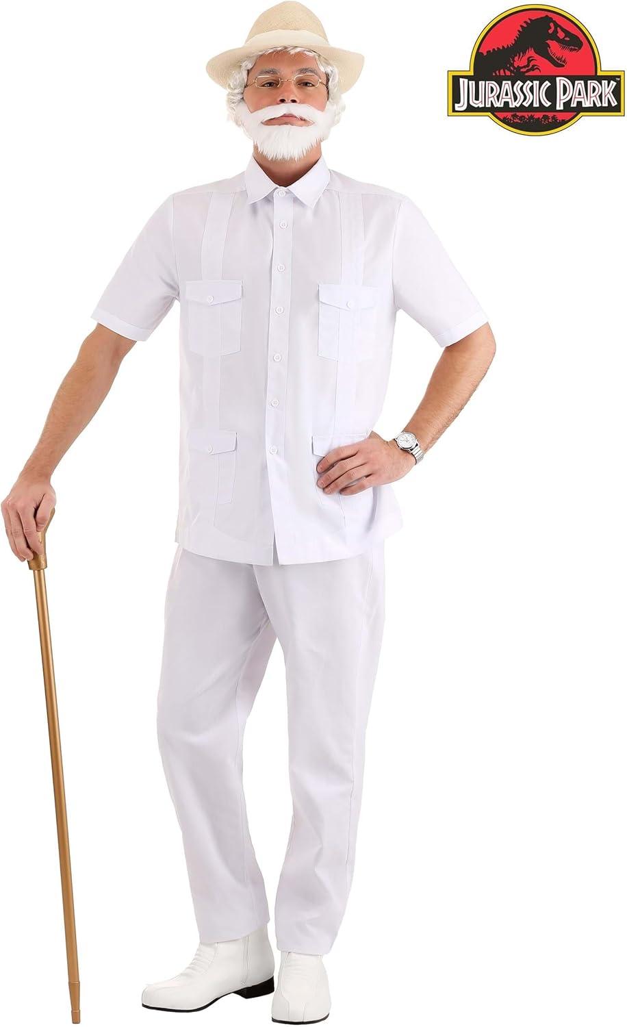 image:imageJurassic Park John Hammond Costume for Adults Paleontologist Costume Dinosaur Theme Cosplay amp Halloween