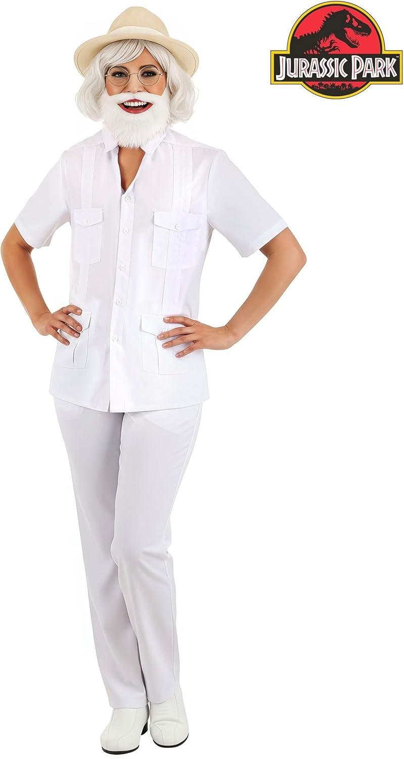 image:imageJurassic Park John Hammond Costume for Adults Paleontologist Costume Dinosaur Theme Cosplay amp Halloween