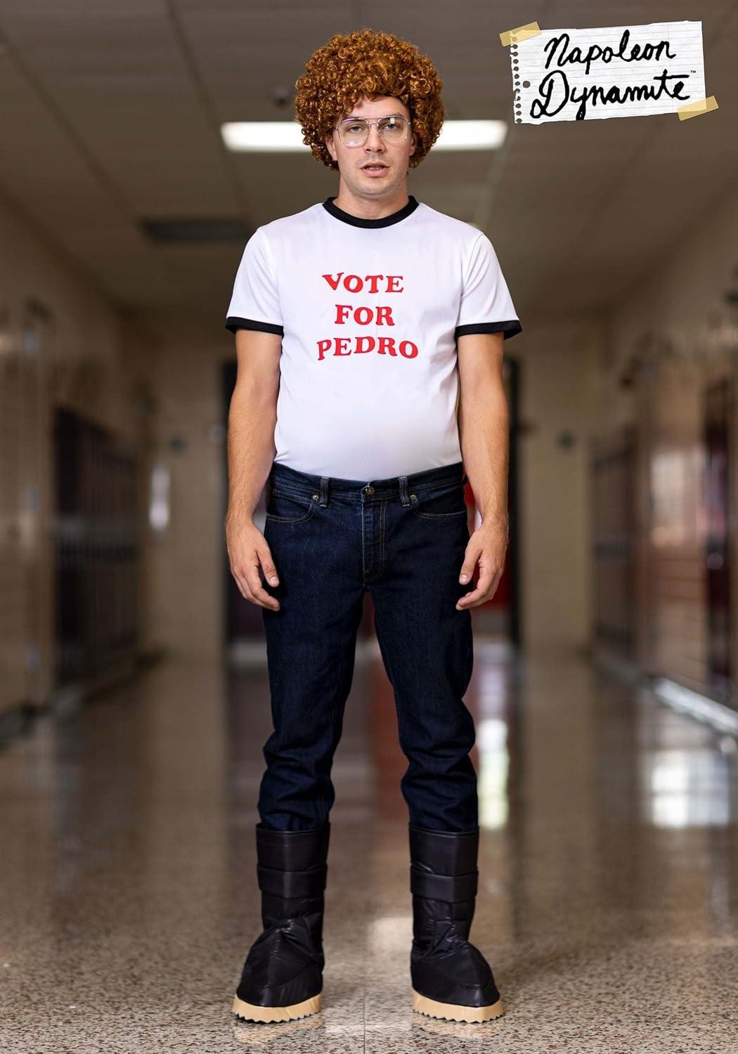 image:imageMens Napoleon Dynamite Authentic Halloween Costume Adult Retro Movie Character Outfit for Halloween Parties and Cosplay