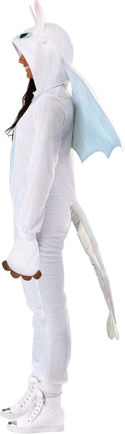 image:imageWomens How To Train Your Dragon Light Fury Costume Mystical Creature Jumpsuit