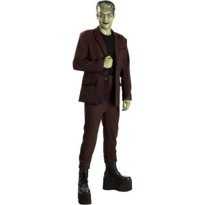 Adult Herman Munster Costume | Men’s The Munsters Father Figure Complete Outfit with Jacket & Frankenstein Headpiece
