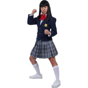 Authentic Adult Kill Bill Costume, Women’s Gogo Yubari Crazy 88 Movie Character Outfit For Halloween, Cosplay(Costume)