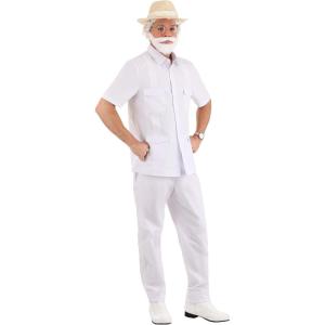 Jurassic Park John Hammond Costume for Adults, Paleontologist Costume, Dinosaur Theme Cosplay & Halloween