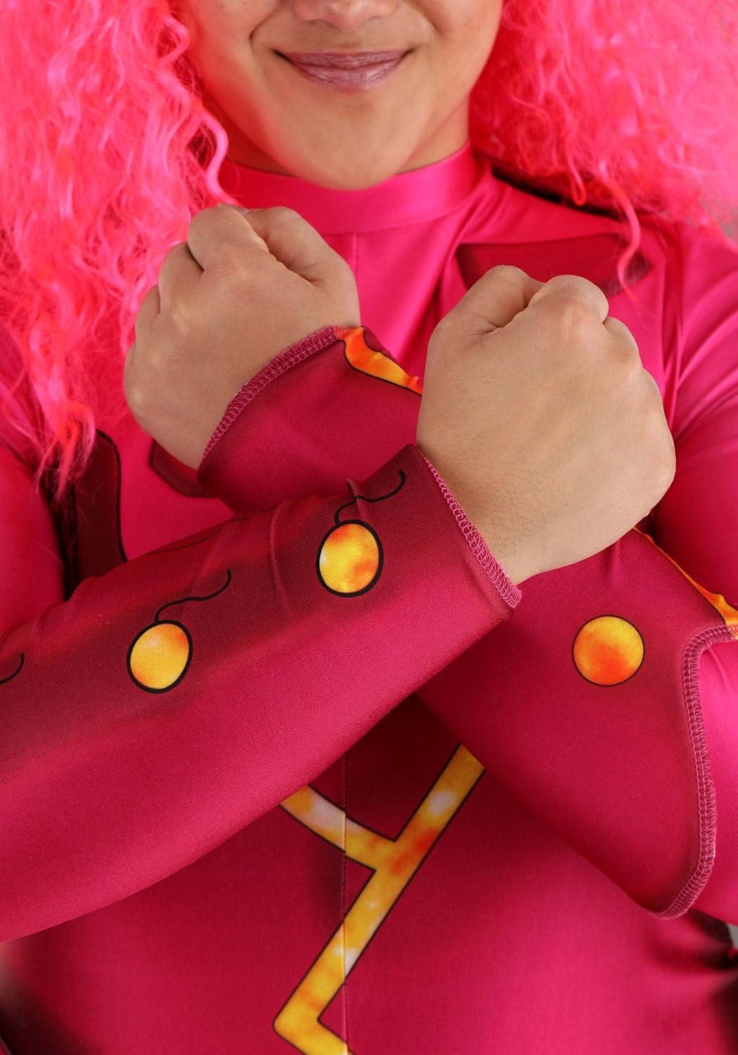 image:imageLava Girl Halloween Costume For Women Officially Licensed Outfit With Jumpsuit Gauntlets And Shoe CoversCostume