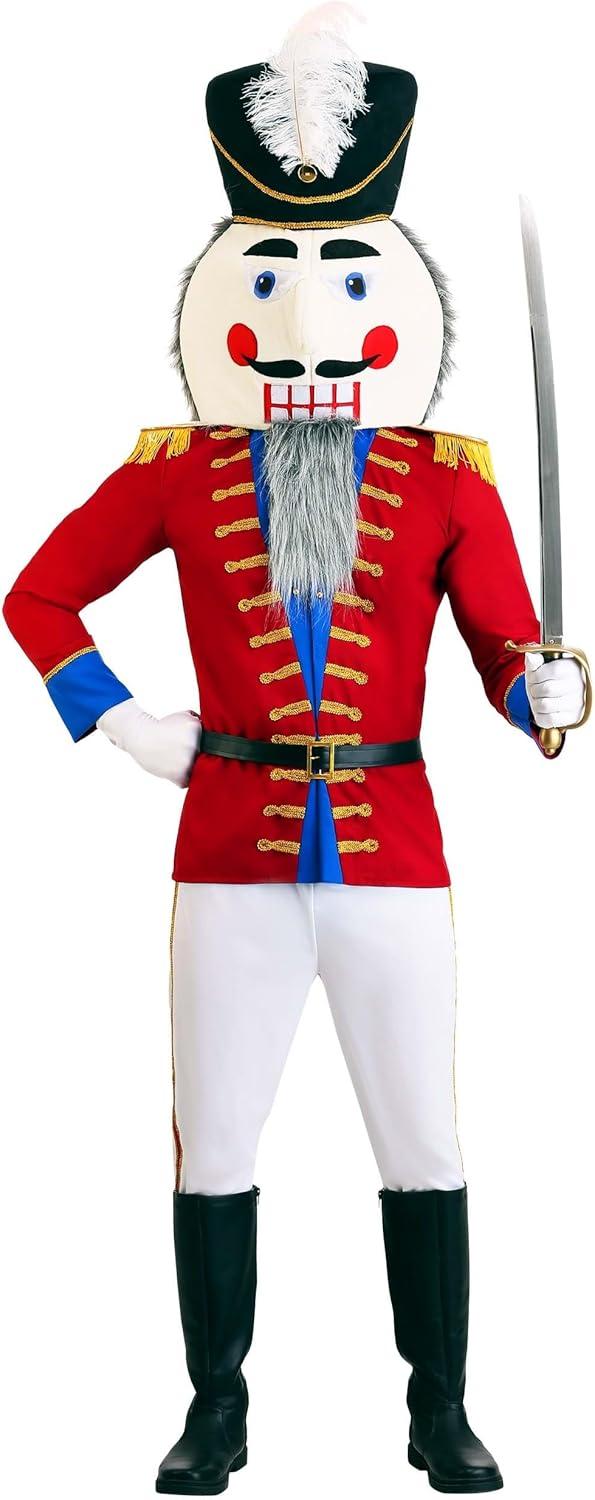 image:imageNutcracker Costume for Adults Christmas Toy Soldier Outfit with Headpiece
