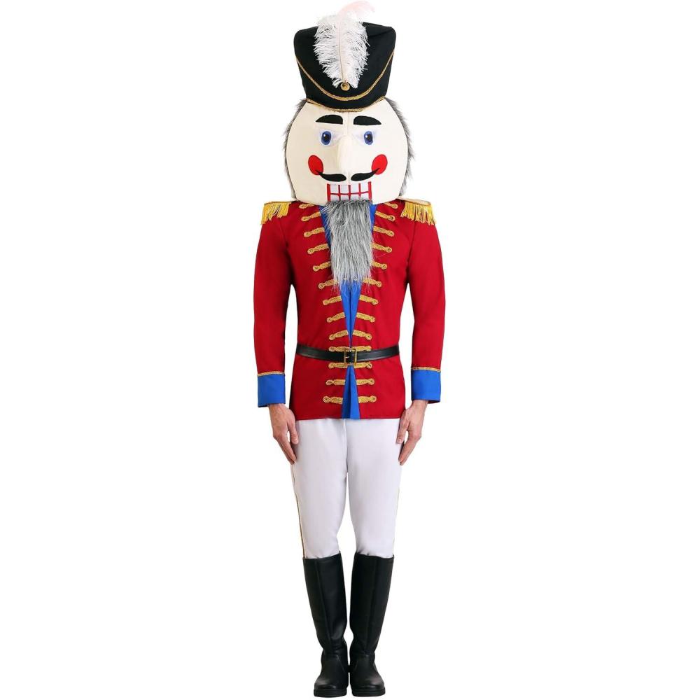 image:imageNutcracker Costume for Adults Christmas Toy Soldier Outfit with Headpiece