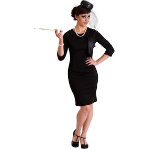 Women’s Janet Snakehole Costume with Hat and Veil, April Ludgate Outfit from Parks and Recreation