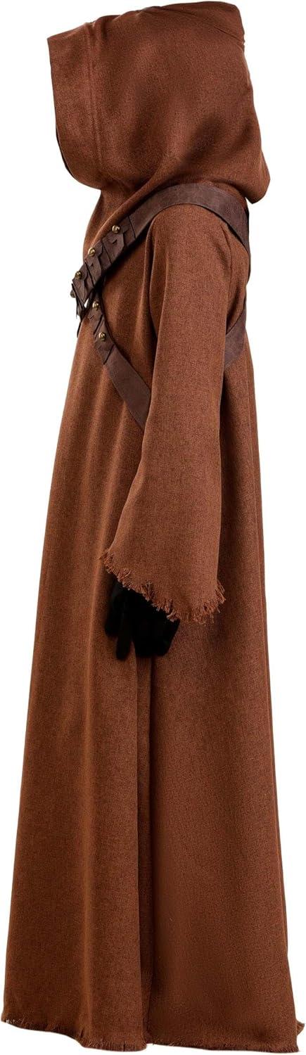 image:imageDeluxe Star Wars Jawa Costume for Kids Includes Tunic Hood Belts Gloves amp Light Up Eye Glasses for Halloween Cosplay