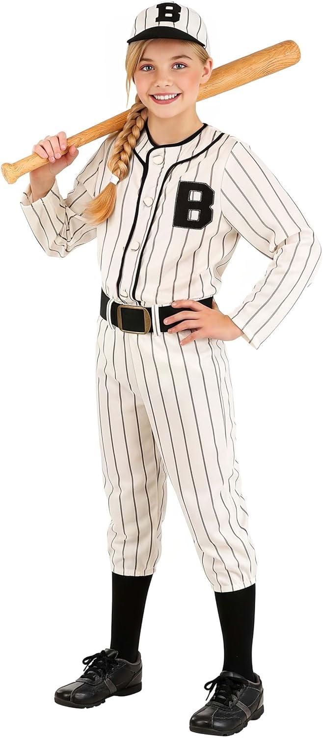 image:imageChildren Vintage Baseball Costume Shirt Pants Belt Hat KnickerStyle Pants Cream Fabric
