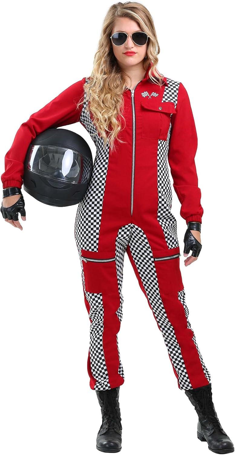 image:imageRacer Costume for Women Race Suit Costume AdultBundle