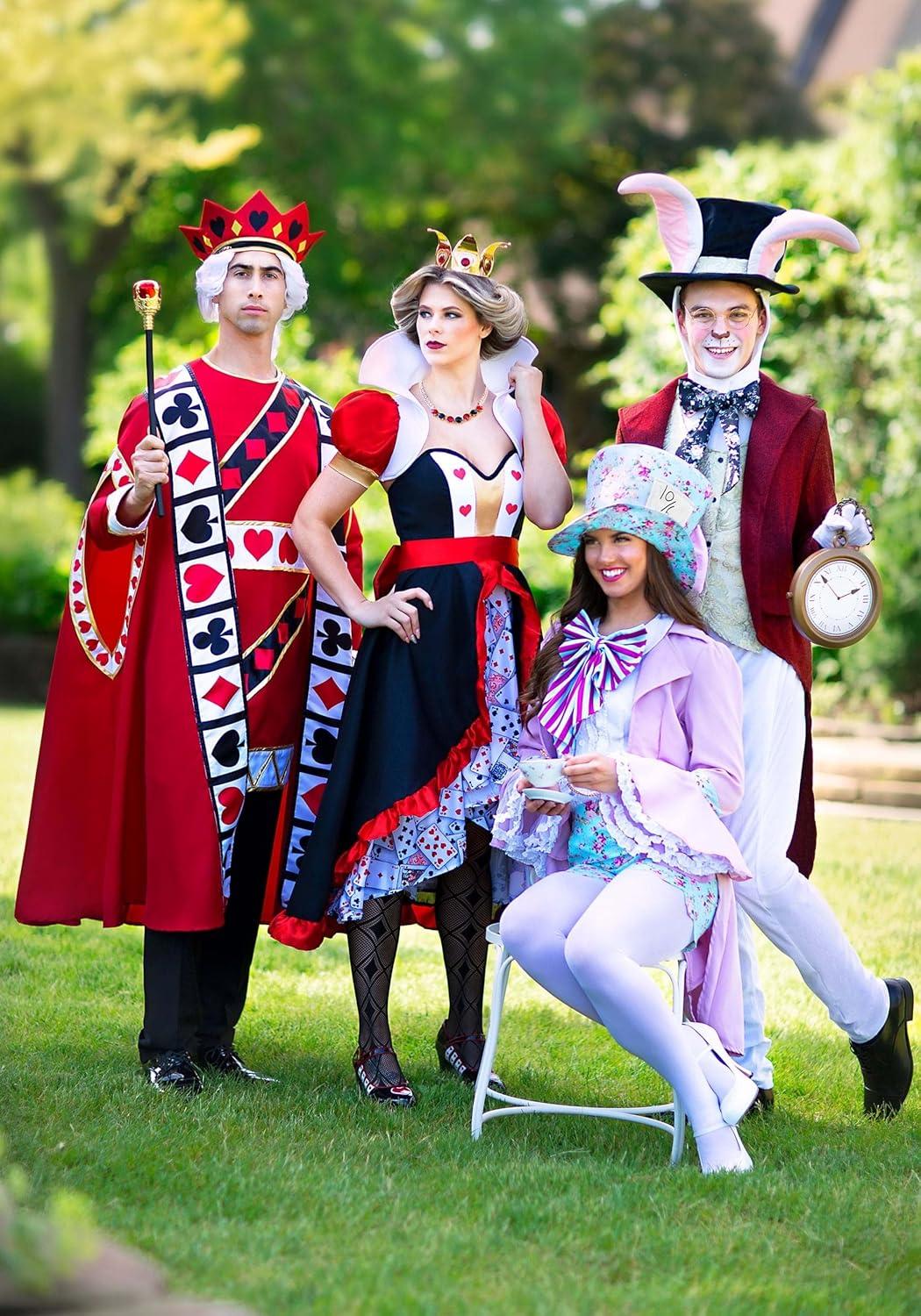 image:imageAdult Pretty Mad Hatter Costume Womens Alice in Wonderland Costume Pink Mad HatterCostume