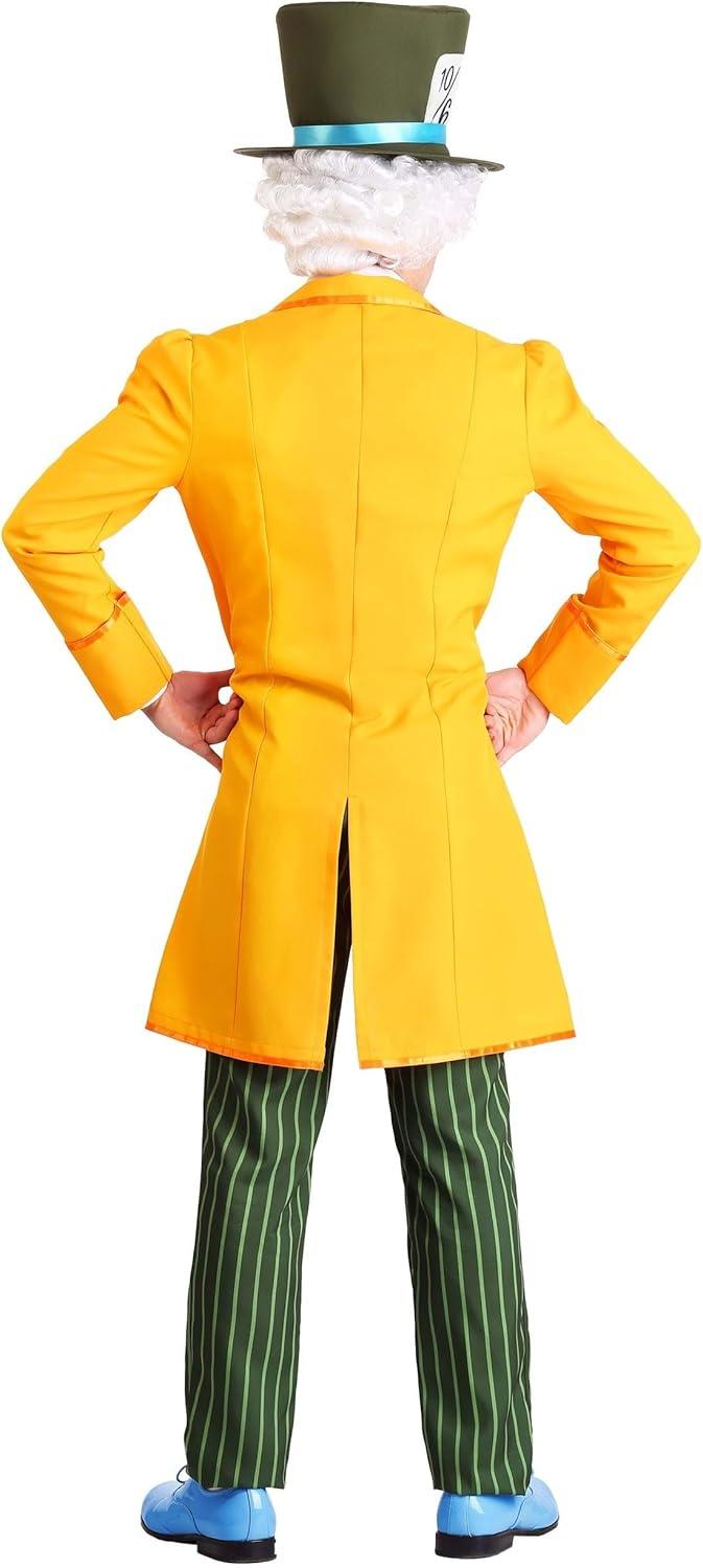 image:imageAlice in Wonderland Classic Mad Hatter Adult Costume with Jacket Pants Bow Tie Hat Officially LicensedMad Hatter Costume