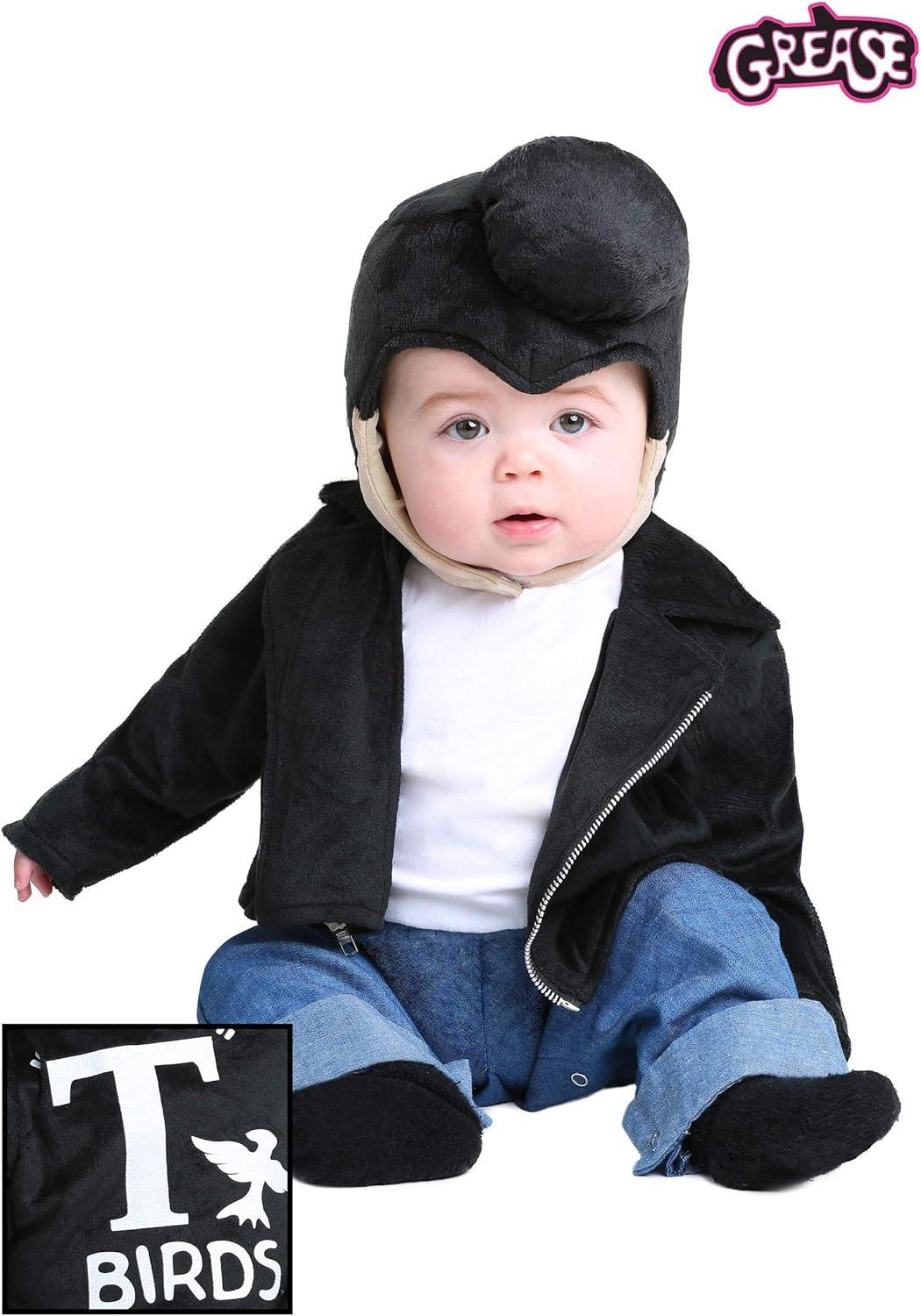 image:imageBaby Grease TBirds Infant Costume Adorable Danny Zuko Outfit for Little Rebels
