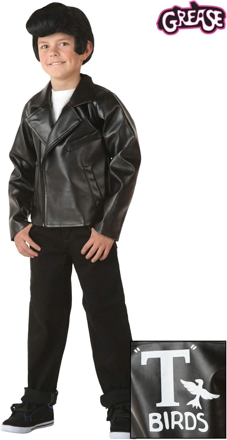 image:imageGet Your Little Rebel Rocking Childs Grease TBirds Jacket Let Them Embrace the Cool Factor with Style