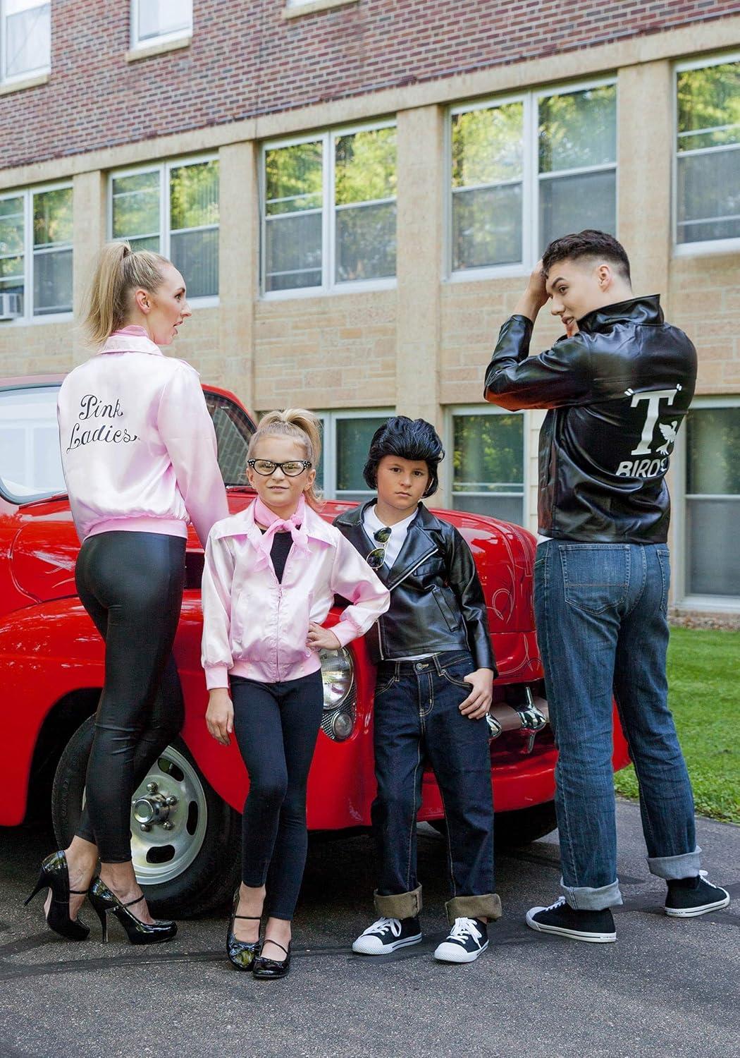 image:imageGet Your Little Rebel Rocking Childs Grease TBirds Jacket Let Them Embrace the Cool Factor with Style