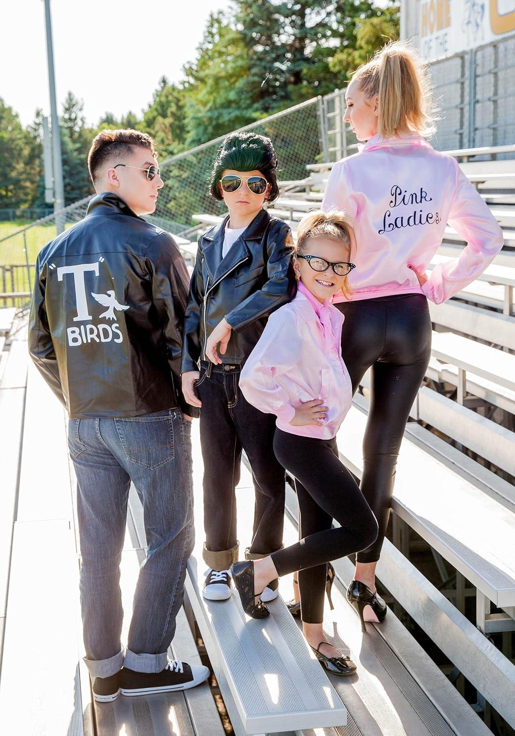 image:imageGet Your Little Rebel Rocking Childs Grease TBirds Jacket Let Them Embrace the Cool Factor with Style