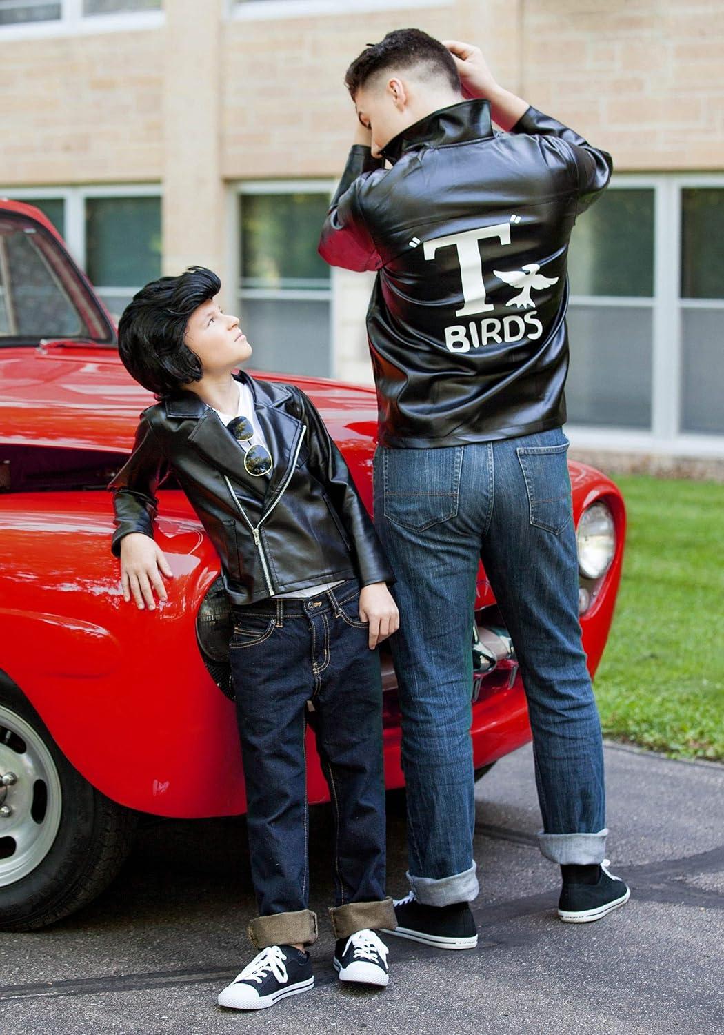 image:imageGet Your Little Rebel Rocking Childs Grease TBirds Jacket Let Them Embrace the Cool Factor with Style