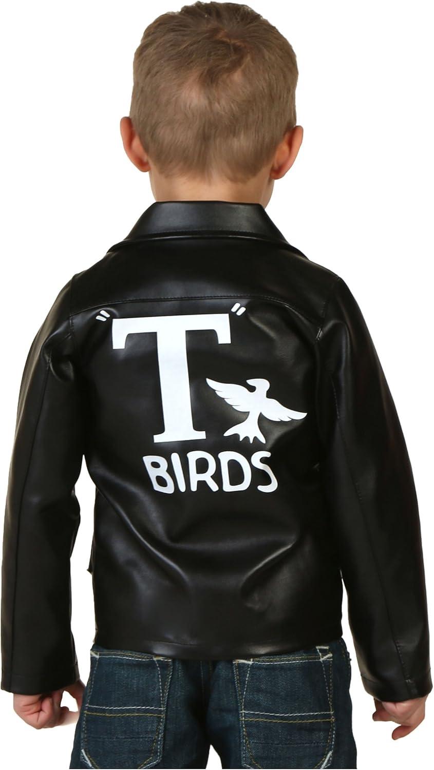image:imageGet Your Little Rebel Rocking Childs Grease TBirds Jacket Let Them Embrace the Cool Factor with StyleBundle W Wig