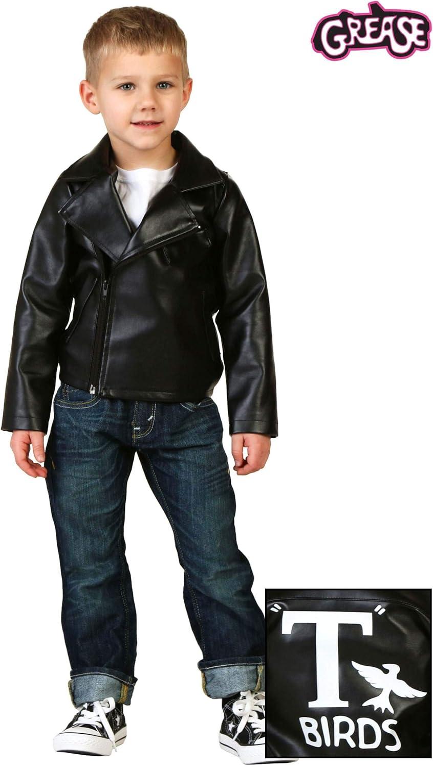 image:imageGet Your Little Rebel Rocking Childs Grease TBirds Jacket Let Them Embrace the Cool Factor with StyleBundle W Wig