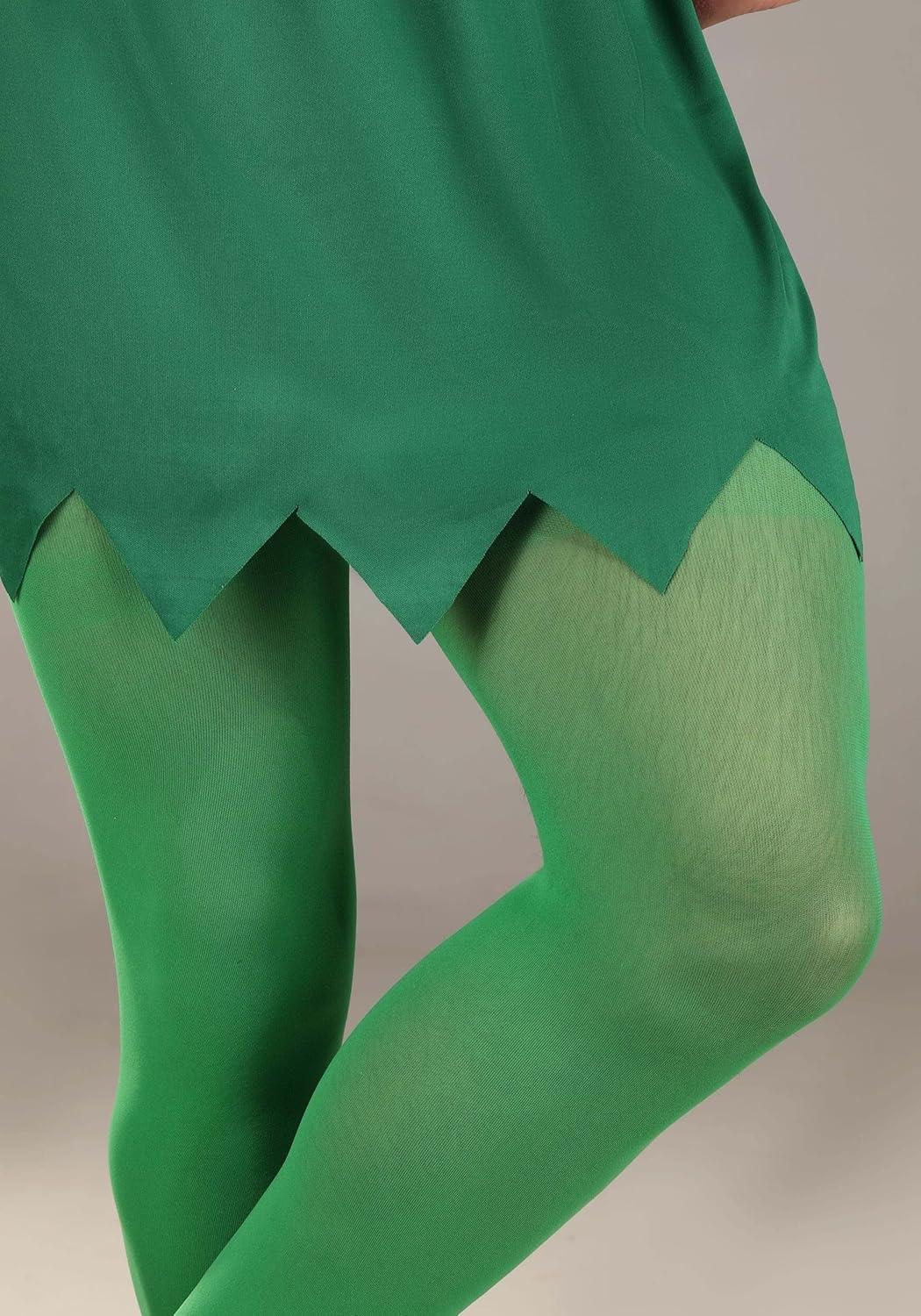 image:imageMens Storybook Peter Pan Costume Leader Of The Lost Boys Outfit With Tunic Tights Bycocket Style Hat And A Tie Cord BeltMedium