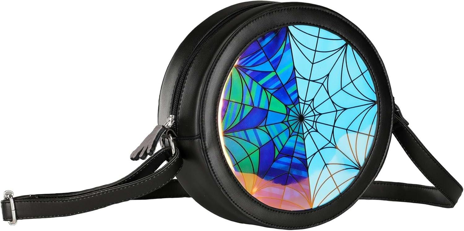 image:imageNevermore Academy Wednesday Dorm Purse Crossbody Handbag Shoulder Bag Official Wednesday Addams Costume Accessory