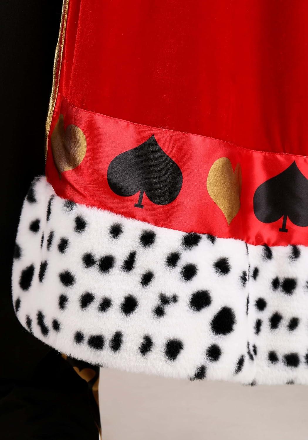 image:imagePremium Mens King of Hearts Costume Stretch Velvet Tunic and Pants