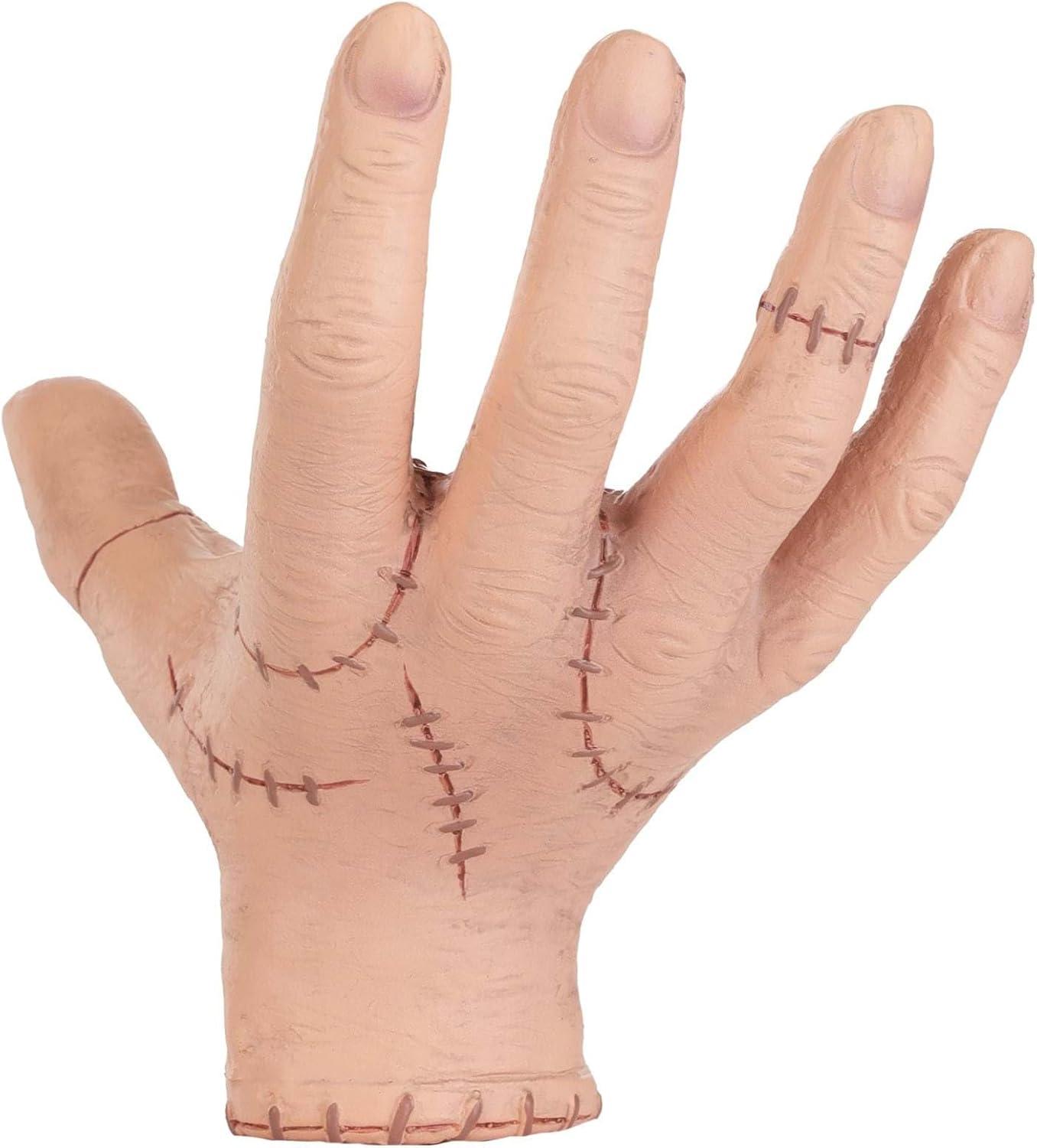 image:imageWednesday Thing Hand Shoulder Sitter Accessory for Adults Addams Family Costume Prop Officially Licensed