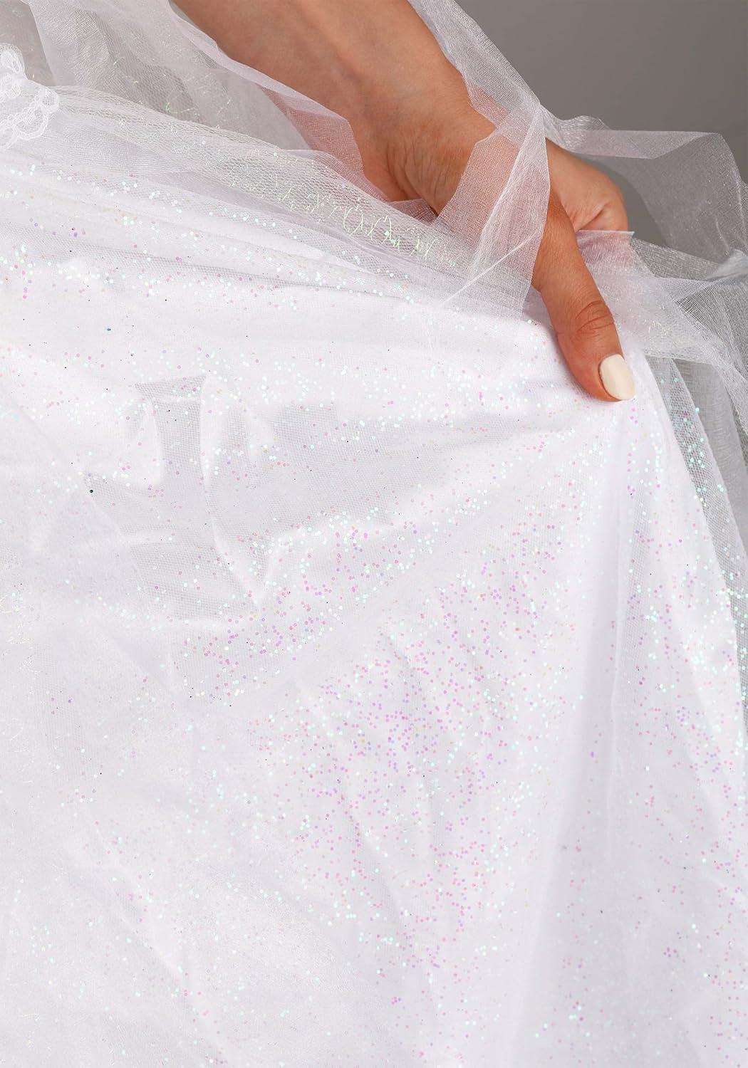 image:imageWomens White Witch Costume Dress Elegant White Fairy Cosplay Outfit for Halloween