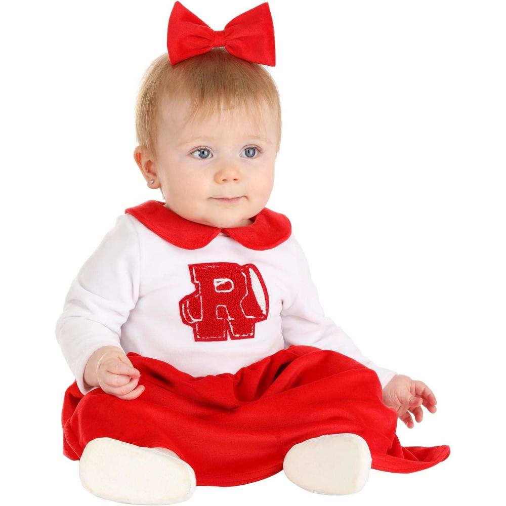 image:imageOfficially Licensed Infant Cheerleader Costume from Grease Rydell High in CuddlePlush Material