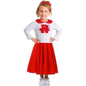 Cheerful Spirit: Grease Rydell High Toddler Cheerleader Costume – Let Your Little One Shine with School Pride