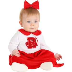 Officially Licensed Infant Cheerleader Costume from Grease: Rydell High in Cuddle-Plush Material