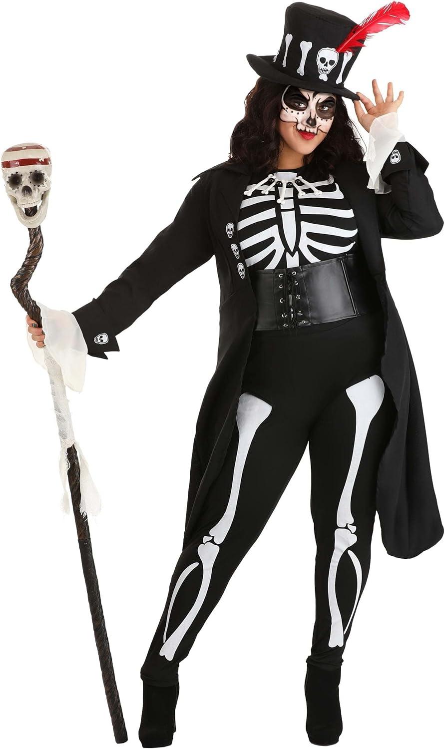 image:imageFun Costumes Womens Plus Size Voodoo Skeleton Costume XL 1X 2X 3X 4X