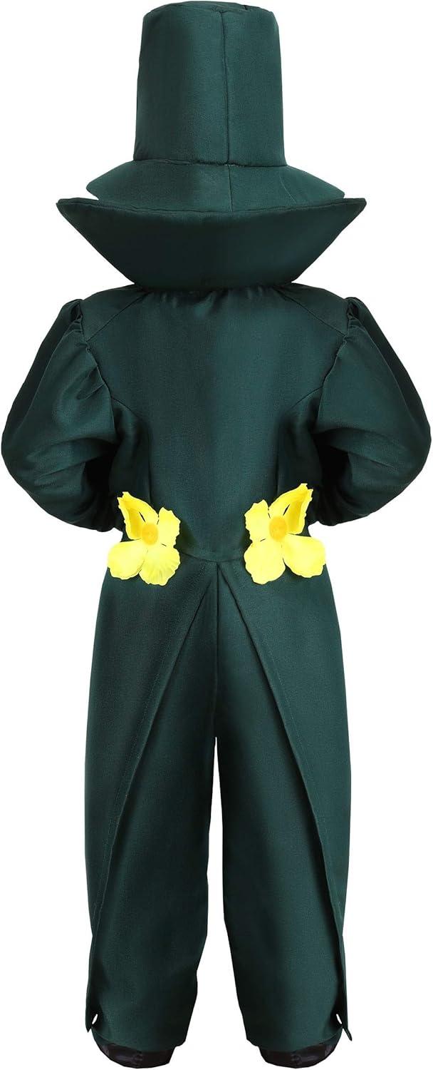 image:imageKids Munchkin Mayor Costume amp Top Hat Boys Munchkin Cosplay Outfit Munchkin Lollipop Prop Bundle SetCostume