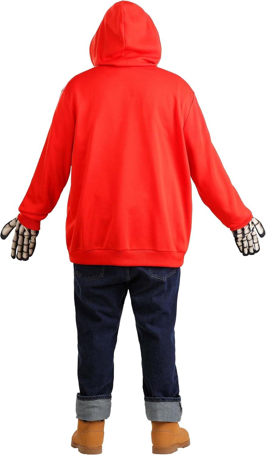 image:imagePlus Size Disney Pixar Coco Miguel Adult Halloween Costume with Sweatshirt Gloves Mask Officially Licensed
