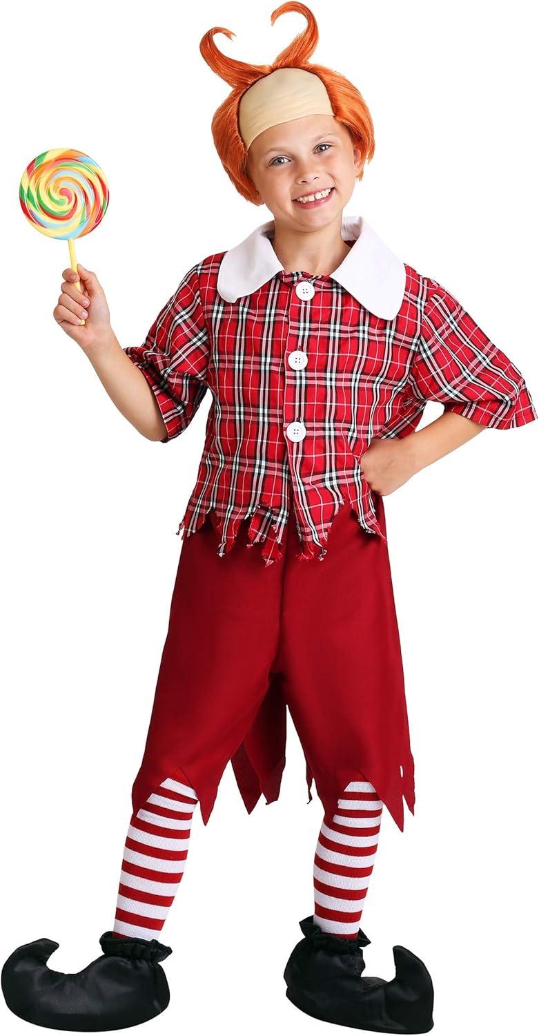 image:imageRed Munchkin Costume for Kids Lollipop Guild Member Halloween OutfitCostume