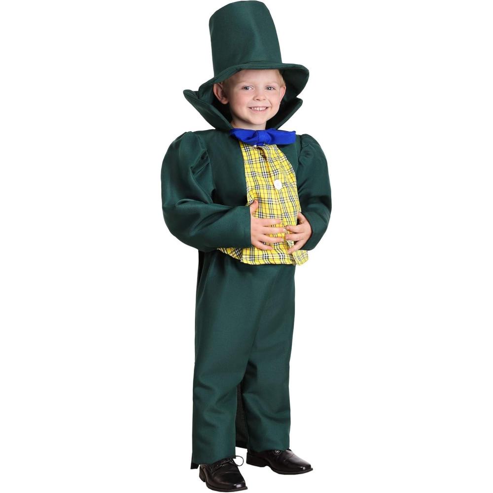image:imageKids Munchkin Mayor Costume amp Top Hat Boys Munchkin Cosplay Outfit Munchkin Lollipop Prop Bundle SetCostume