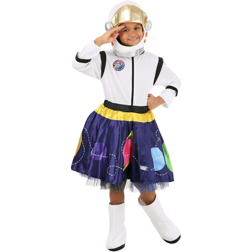 image:imageFun Costumes Galactic Astronaut Girls Costume MediumSmall