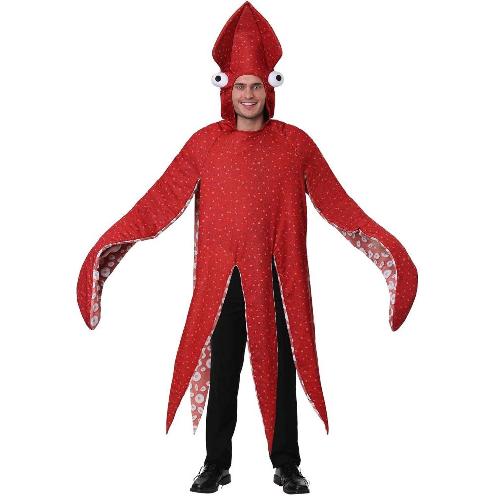 image:imageAdult Seal Costume Ocean Animal amp Sea Creature Cosplay Costumes Sea Lion Jumpsuit Halloween OutfitRed